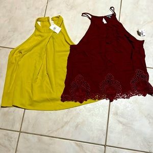 2 women blouses size L